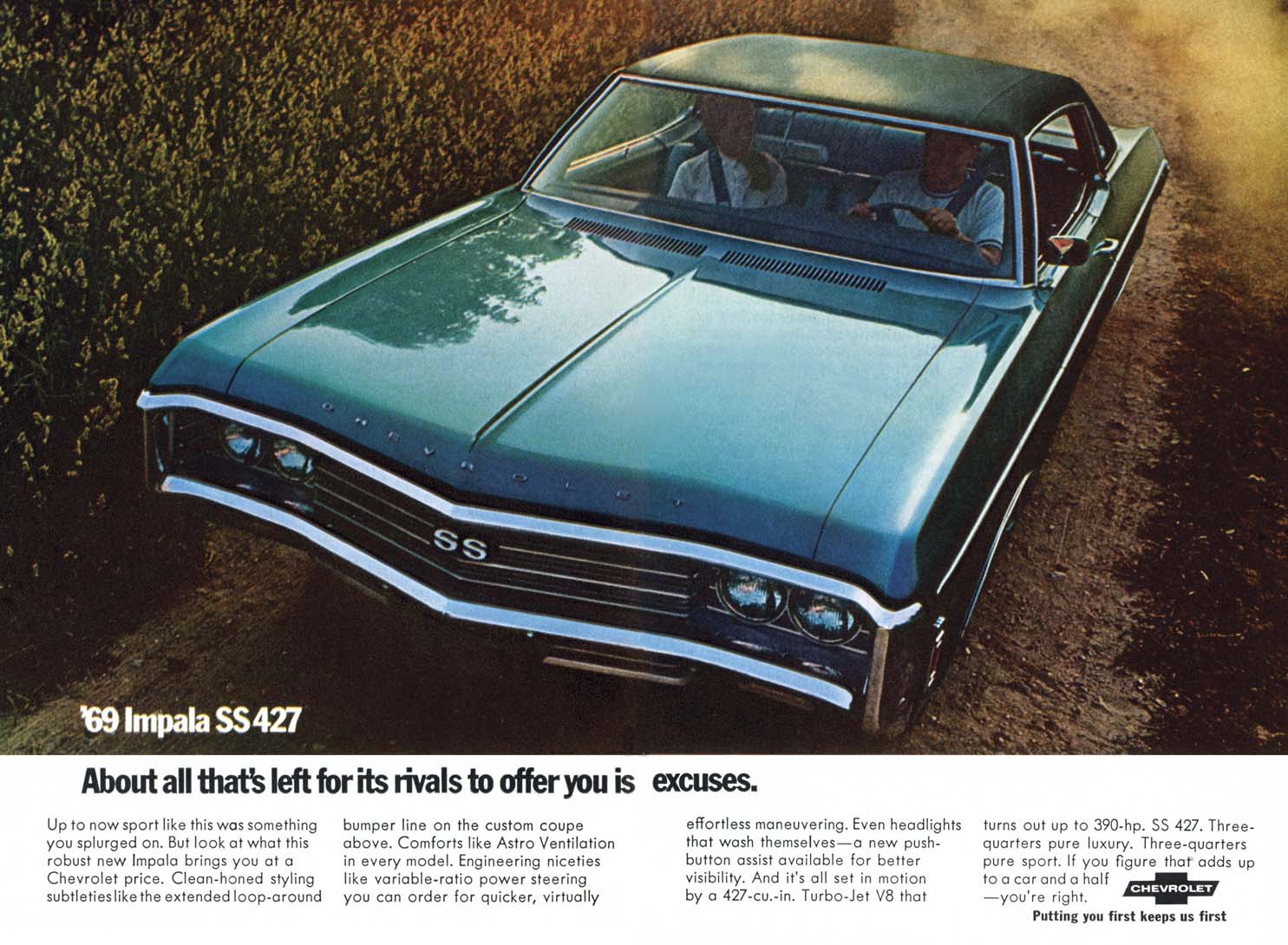 1969 Chevrolet Super Sport Booklet Page 6